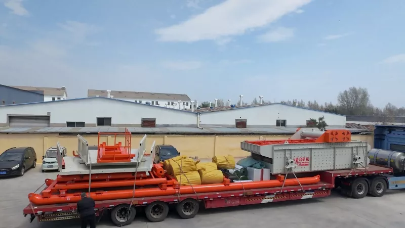 Atkārtots pasūtījums no Vidusāzijas! Jinqi zelta ieguves ekrāna vienība nosūtīta