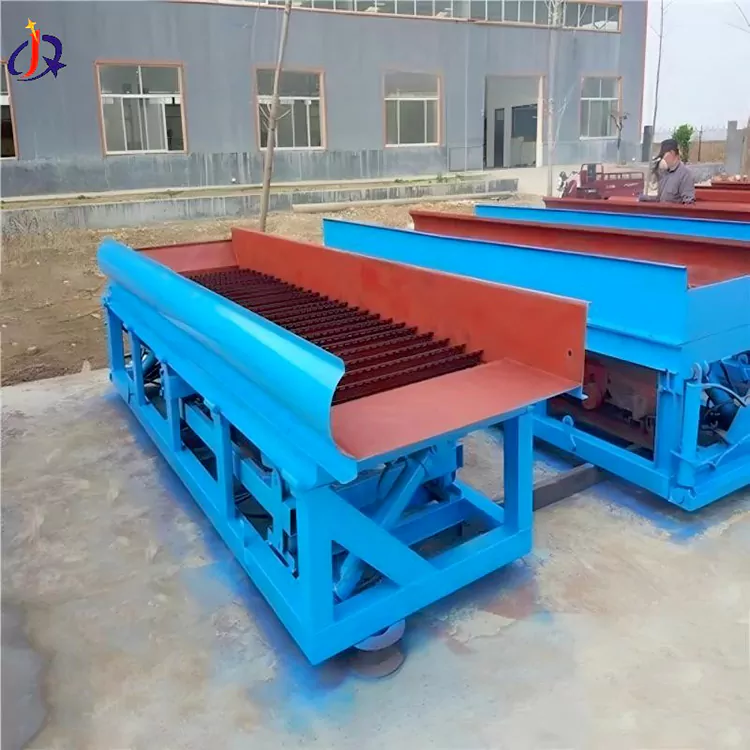 Aluviālā zelta pulsējošā slūza