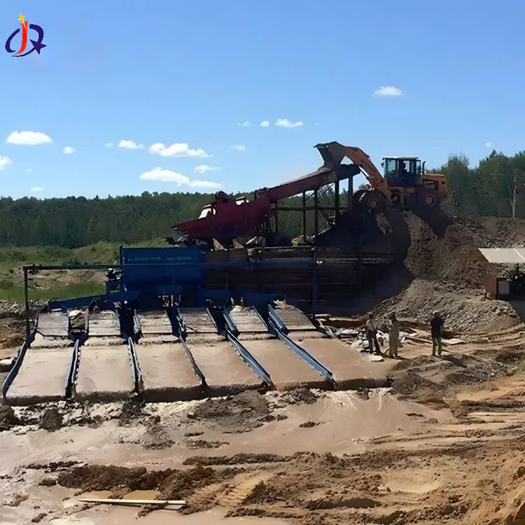 Māla sanesu zelta mazgāšanas iekārtas