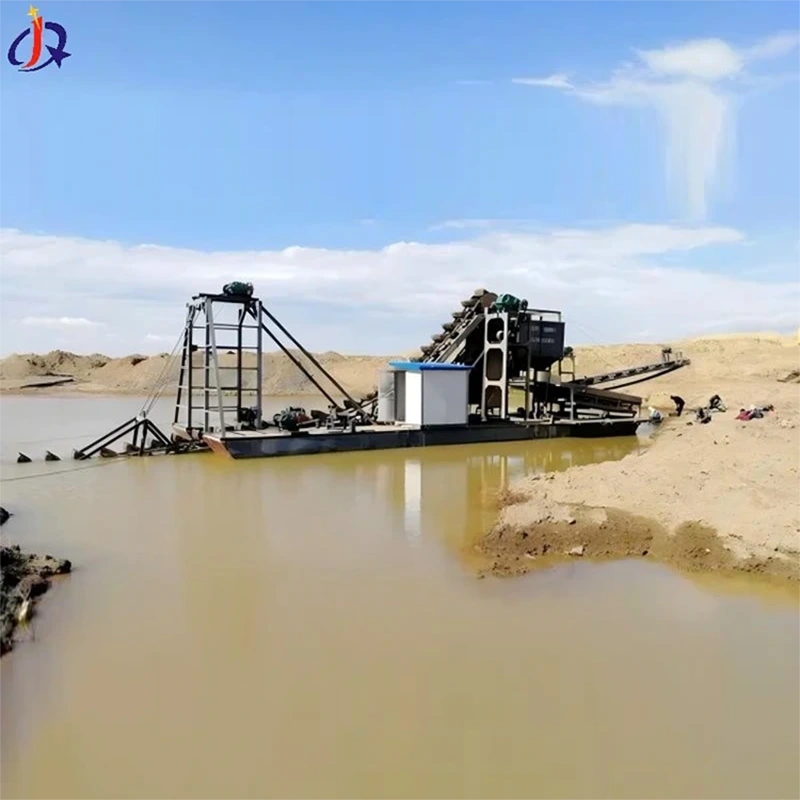 River Gold Dredger Placer zelta ieguvei